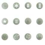 Bowens BW1879 Set of 12 Gobos to fit the Bowens Universal Spot Attachment (BW-1879) Bowens BW1879 Set of 12 Gobos to fit the Bowens Universal Spot Attachment (BW-1879)